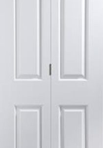 Internal White Primed Smooth 4 Panel Bi-Fold - MB